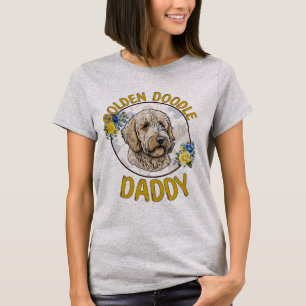 Camiseta Golden Doodle Daddy Classic