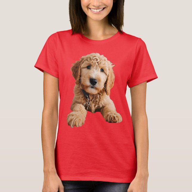 Camiseta Golden Doodle Puppy (Anverso)