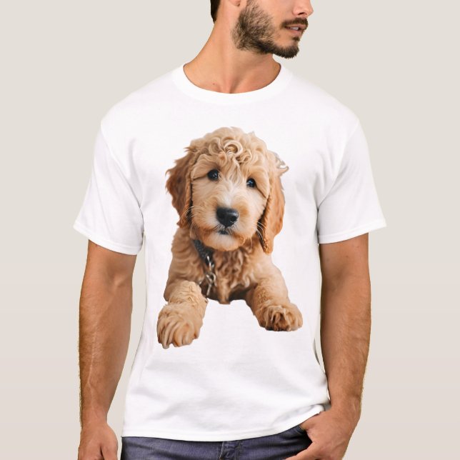 Camiseta Golden Doodle Puppy (Anverso)