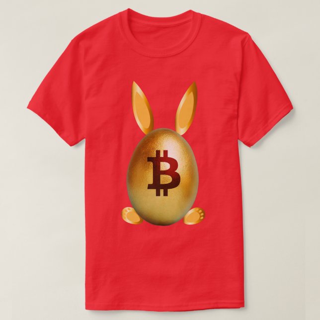 Camiseta Golden Easter Egg Bunny Ears Footprint Funny Crypt (Diseño del anverso)