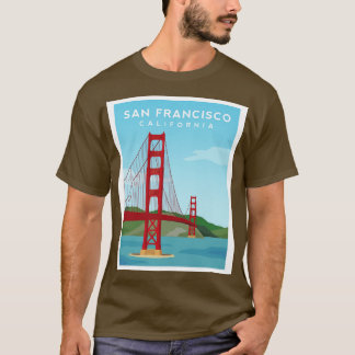Camiseta Golden Gate Bridge San Francisco California