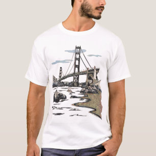 Camiseta Golden Gate Bridge San Francisco California