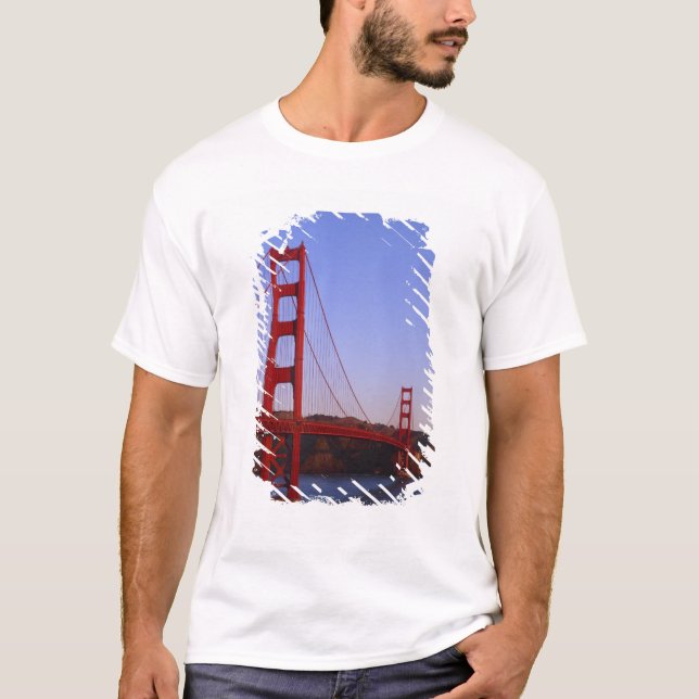 Camiseta Golden Gate Bridge, San Francisco, California, 2 (Anverso)