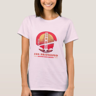 Camiseta Golden Gate Bridge San Francisco California USA