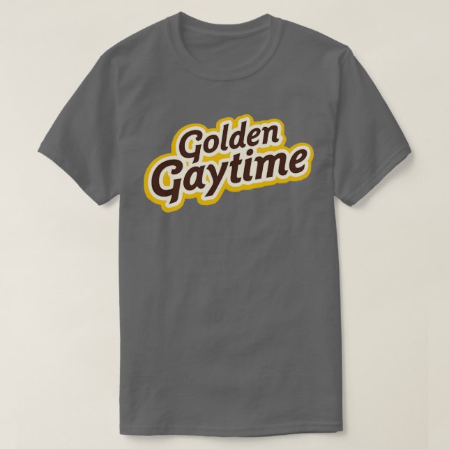 Camiseta Golden Gaytime (Diseño del anverso)