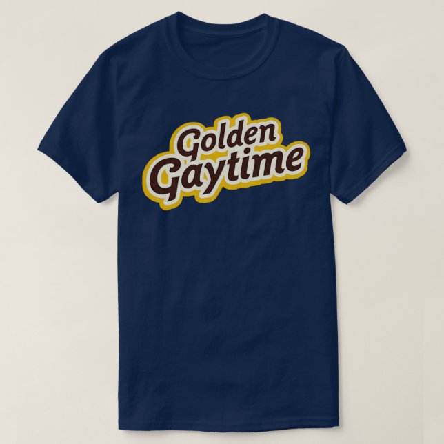 Camiseta Golden Gaytime 1 (Diseño del anverso)