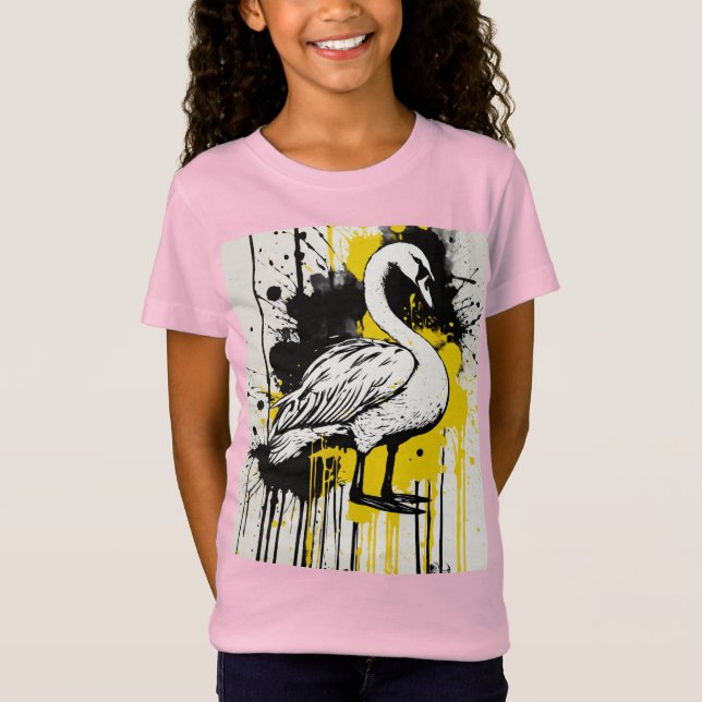 Camiseta Golden Grace in Monochrome (Anverso)
