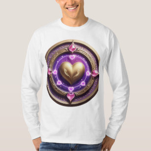 Camiseta Golden Heart Mandala