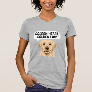 Camiseta Golden Heart Retriever