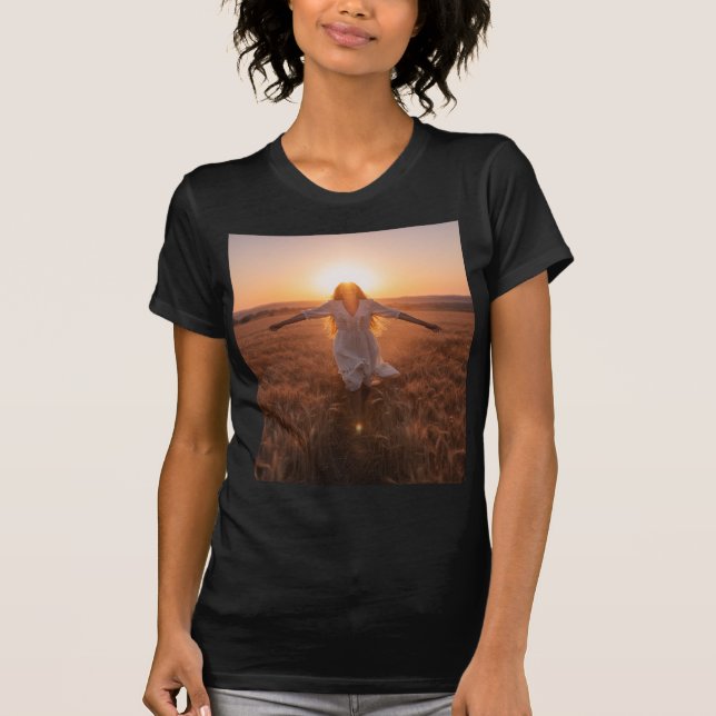 Camiseta Golden Horizon – Self-Love Rising (Anverso)