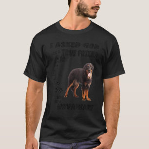Camiseta Golden Hovawart Diciendo A Mamá, El Arte De Papá P