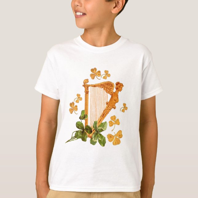 CAMISETA GOLDEN IRISH HARP (Anverso)