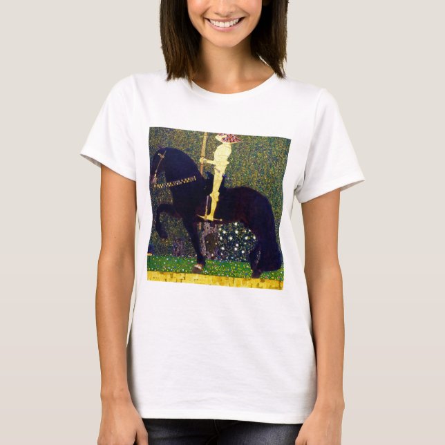 Camiseta Golden Knight, Gustav Klimt (Anverso)