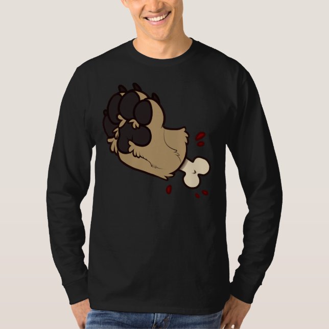 Camiseta Golden Lab Paw Gore (Anverso)