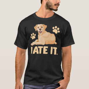 Camiseta Golden Labrador Recuperador Perro de garra de cach