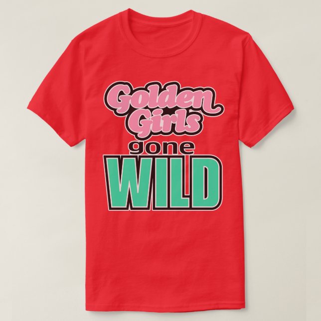 CAMISETA GOLDEN LS GONE WILD (Diseño del anverso)