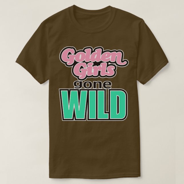 CAMISETA GOLDEN LS GONE WILD (Diseño del anverso)