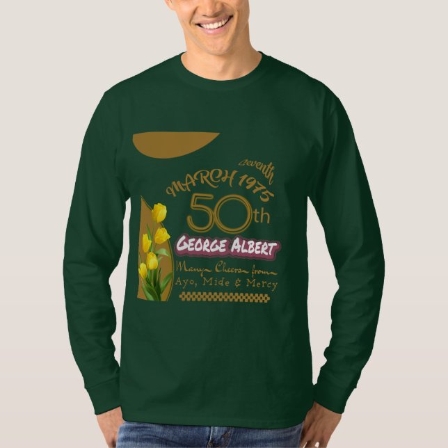 Camiseta Golden Milestone (Anverso)