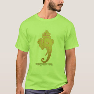 Camiseta Golden Minimal Ganesha - Vakratundaya Namah