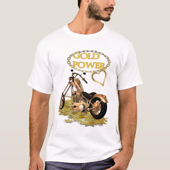 Camiseta Golden Motor Bike (Anverso)