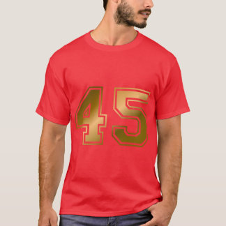 Camiseta Golden número 45 Club Med