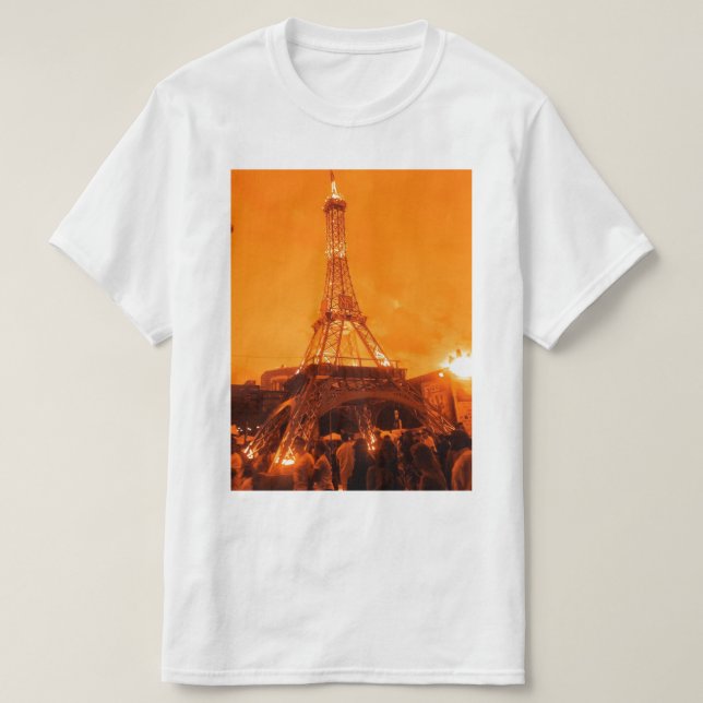 CAMISETA GOLDEN PARIS (Diseño del anverso)