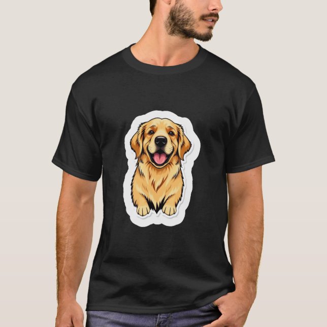 Camiseta Golden Retriever (Anverso)