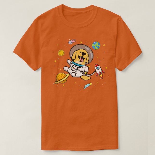 Camiseta Golden Retriever (1) (Diseño del anverso)