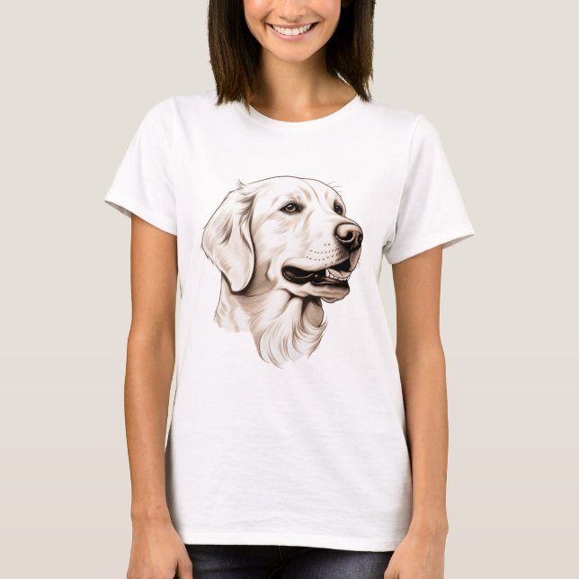 Camiseta Golden Retriever 2 (Anverso)