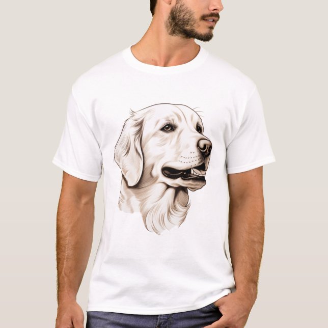 Camiseta Golden Retriever 2 (Anverso)