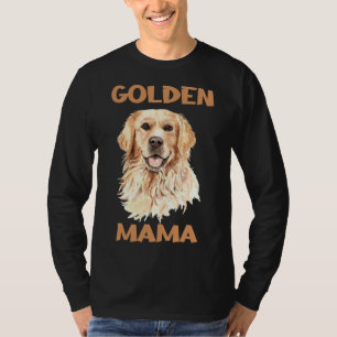 Camiseta Golden Retriever Béisbol & Sleeve