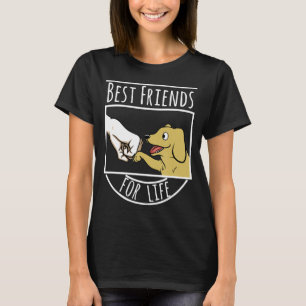 Camiseta Golden Retriever Best Friends For Life Dog