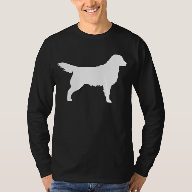Camiseta Golden retriever (blanco) (Anverso)