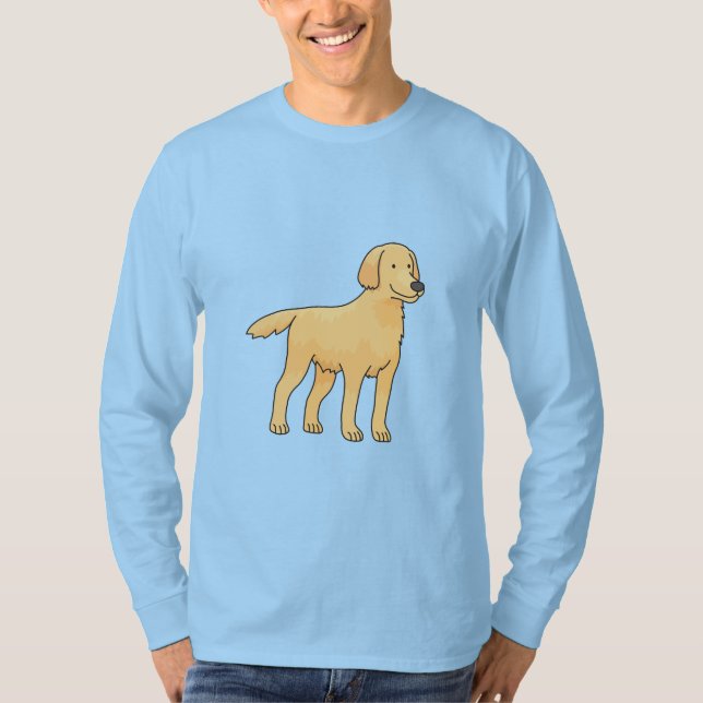 Camiseta Golden Retriever Centered (Anverso)
