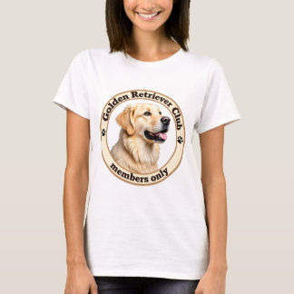 Camiseta Golden Retriever 'Club - Solo miembros'