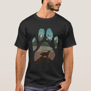 Camiseta Golden Retriever Corgi Paw Mom Dad Dog Women