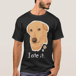 Camiseta Golden Retriever-Cute Golden Yellow Lab Labrador
