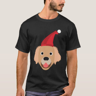 Camiseta Golden Retriever Cute Navidades Regalos Para El Am