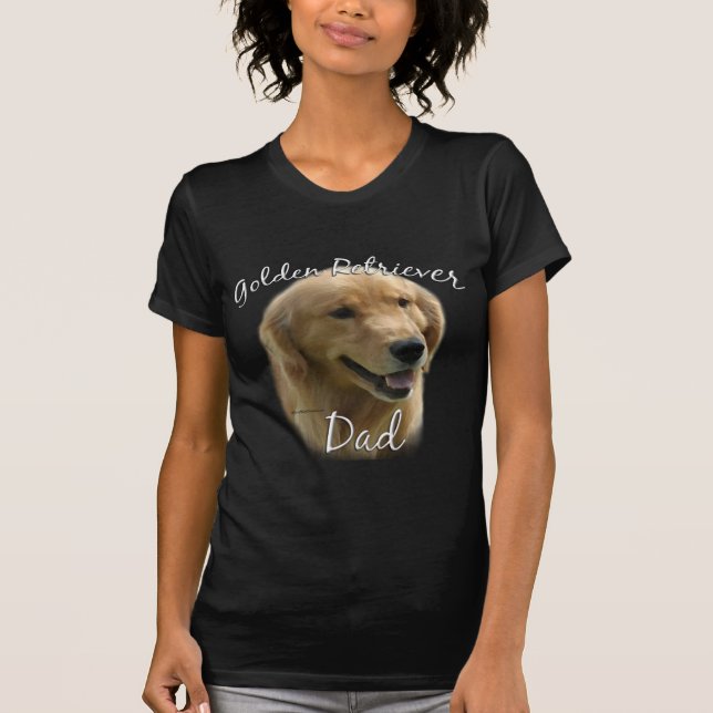 Camiseta Golden Retriever Dad 2 (Anverso)