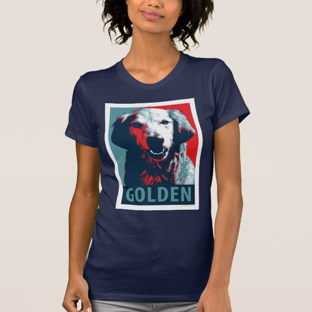 Camiseta Golden Retriever de Hope Dogs (Anverso)