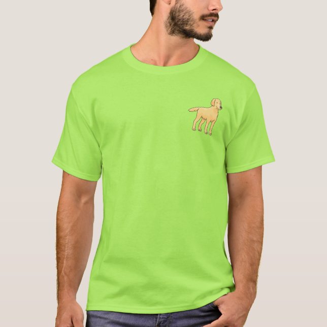 Camiseta Golden Retriever de tamaño reducido (Anverso)