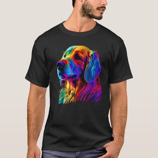 Camiseta Golden Retriever Designer (Anverso)