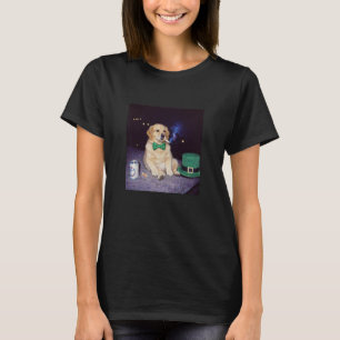 Camiseta Golden Retriever Fumando Cigarrillo Cerveza Gen Z