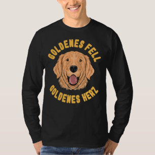Camiseta Golden Retriever Golden Fur Golden Heart