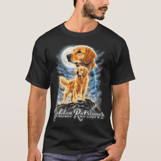 Camiseta Golden Retriever - Golden Retriever Bajo la Luz de