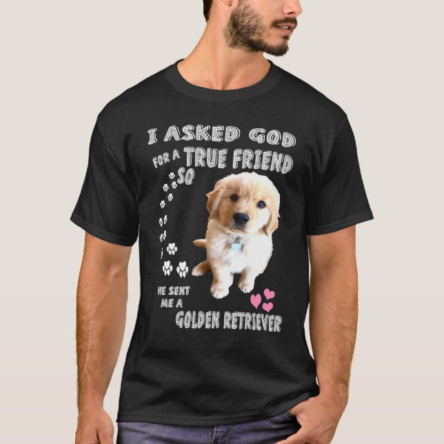 Camiseta Golden Retriever Golden Retriever Cute Golden (Anverso)