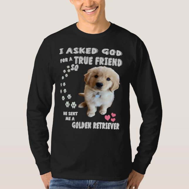 Camiseta Golden Retriever Golden Retriever Cute Golden Retr (Anverso)