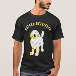 Camiseta Golden Retriever I For Dog Lover-