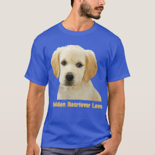 Camiseta Golden Retriever Love Puppy Favorito 