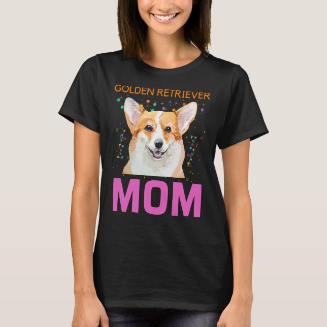 Camiseta Golden Retriever Mom 166 (Anverso)